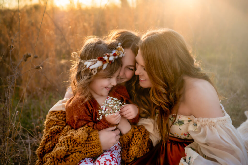 girls laughing